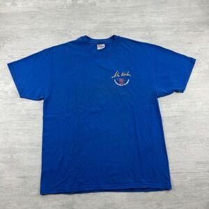 Vintage 90s UCLA Basketball Shirt Size XL Blue NCAA University College
